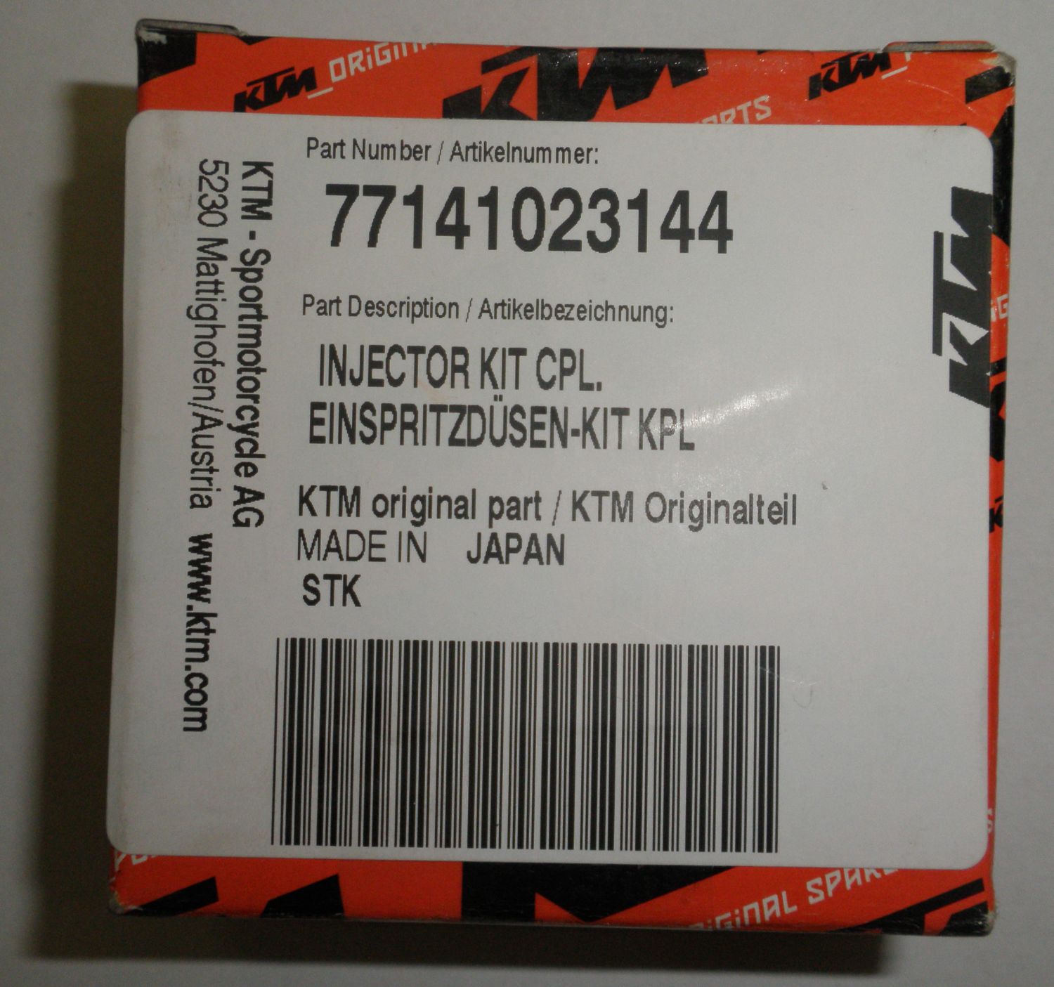 Opravná sada trianglu přepákování  KTM SX/SXF 11-12  77204080100