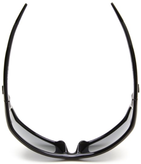 Motocyklové sluneční brýle BOBSTER AXL STREET SUNGLASSES lesklý černý rám, čiré čočky