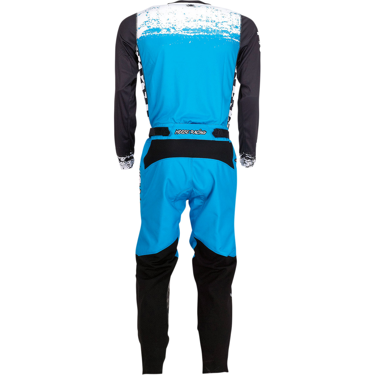 a Motokrosový komplet MOOSE RACING M1 MODRÁ/ČERNÁ vel. 34+L