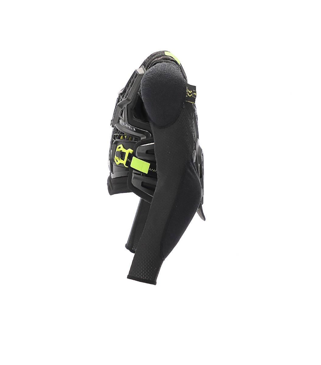 Dětský motokrosový hrudní chránič/košile ACERBIS SPECKTRUM KID černá/žlutá fluo vel. S/M
