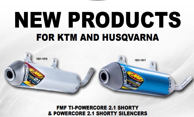 Koncovka výfuku FMF POWERCORE 2.1 SILENCER KTM SX 250 19-22