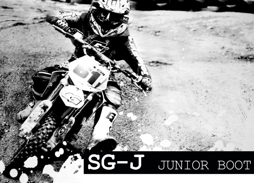 Dětské motokrosové boty Gaerne SG-J černé 