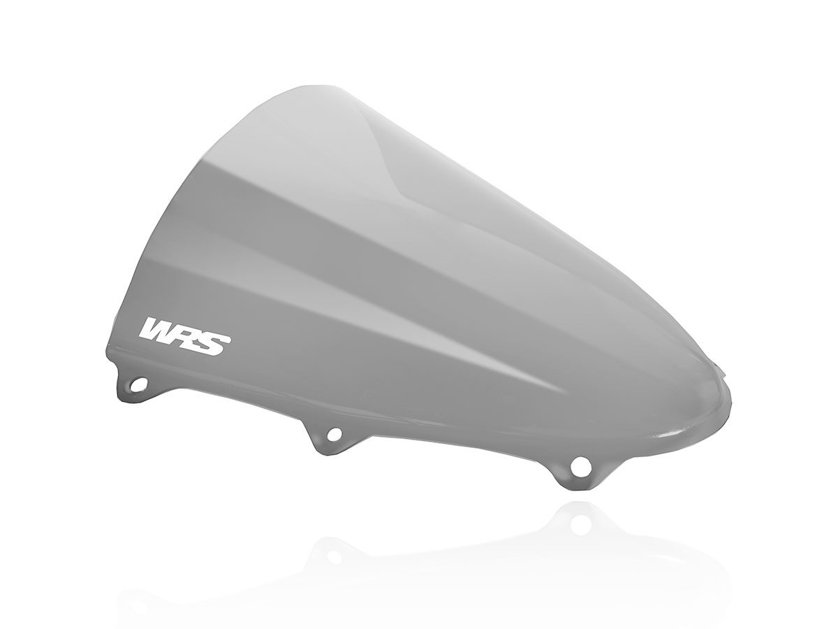 Plexi motocyklu WRS pro SUZUKI GSX-R 750 2011-2019, verze RACE, barva kouřová