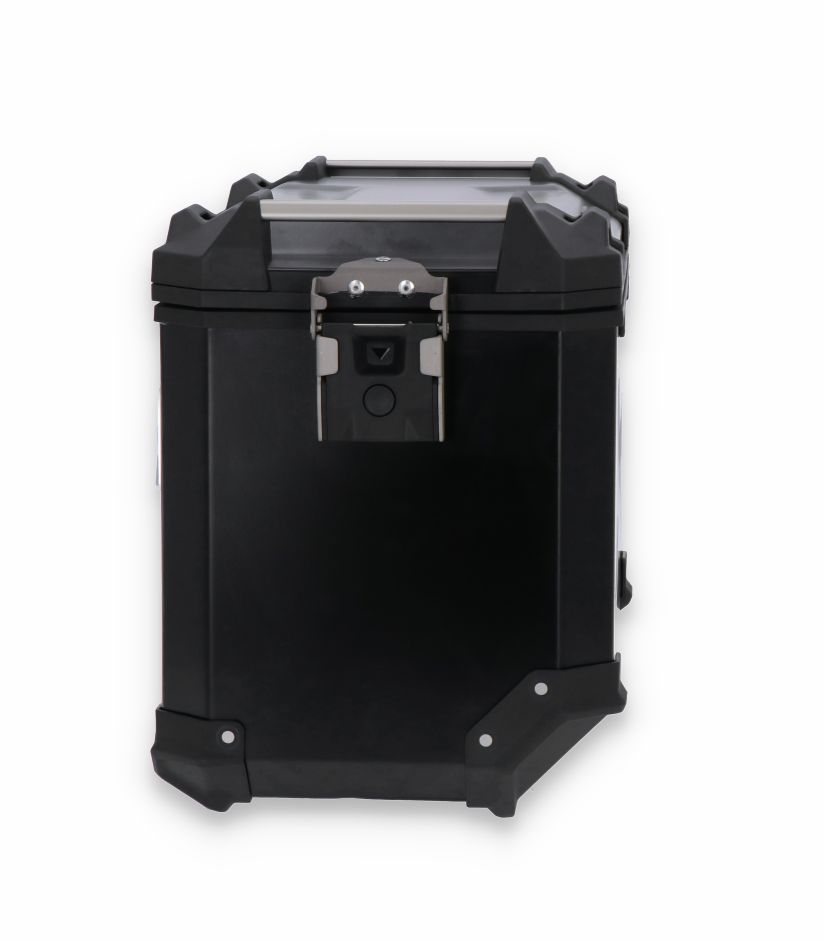 Boční motocyklový hliníkový kufr SW-MOTECH TRAX ADV SIDE CASES obsah 37 litrů, barva černá, montážní pozice pravá, 1 kus