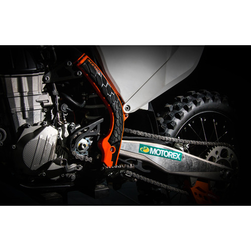 Kryty rámu motocyklu ACERBIS HUSQVARNA TC/FC/FX/TX rok 2023 bílá/černá