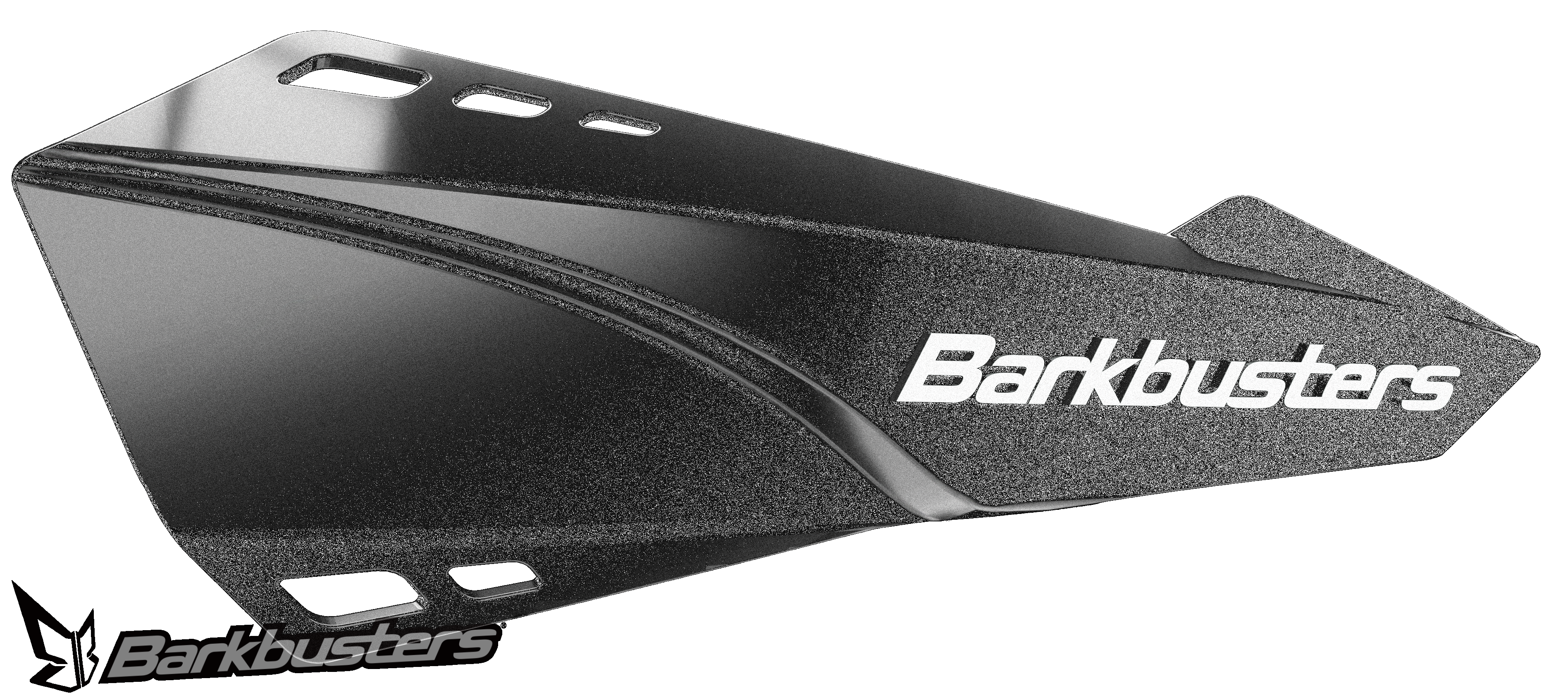 Sada motocyklových krytů páček mx / enduro BARKBUSTERS HANDGUARDS SABRE barva černá/žlutá, pár 