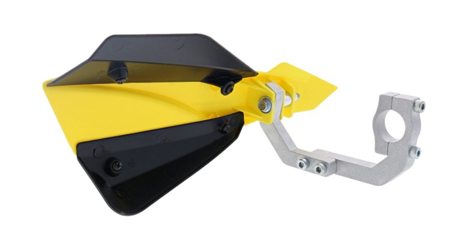 Sada motocyklových krytů páček mx / enduro BARKBUSTERS HANDGUARDS SABRE barva žlutá fluo/černá, pár 