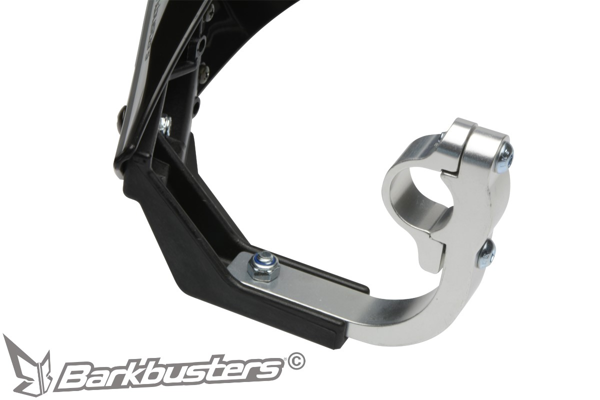 Sada motocyklových krytů páček BARKBUSTERS HANDGUARDS STORM SINGLE POINT černé, pár, pro průměr řidítek 25,4 mm