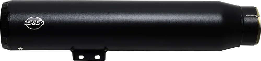 Homologovaná koncovka výfuku S&S CYCLE Grand National Slip-On Exhaust pro HARLEY DAVIDSON RH 975 ABS rok 2022-2024, barva černá  