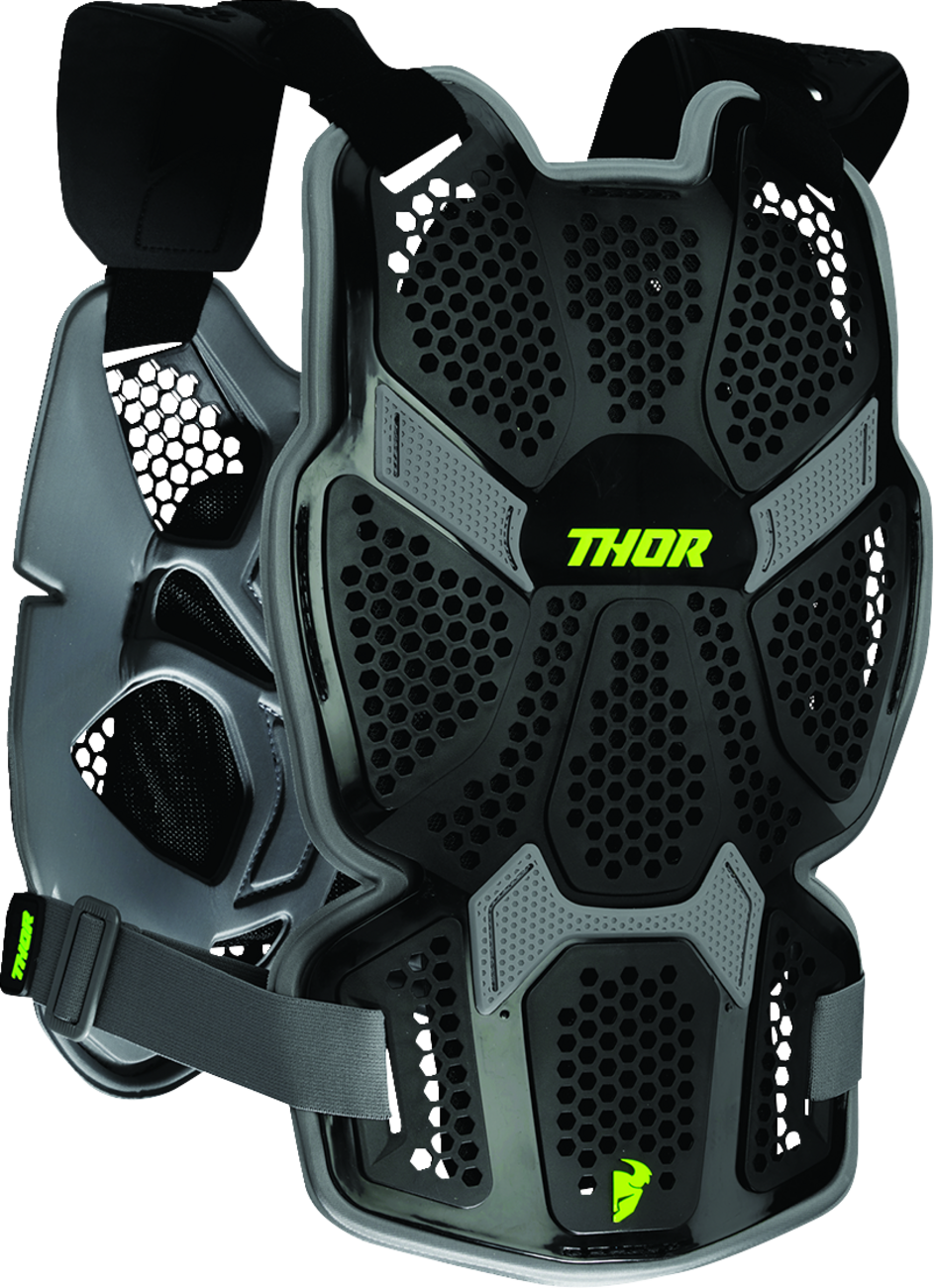 Lehký hrudní / zádový chránič THOR SENTINEL PRO CHEST PROTECTOR  barva černá, velikost XL/XXL