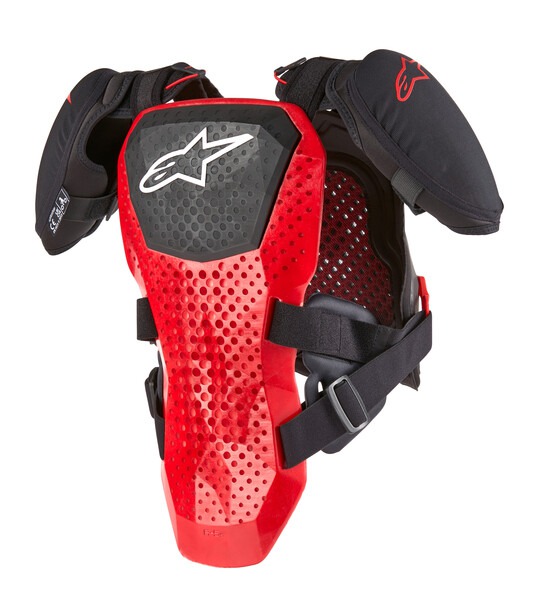 Dětský chránič těla ALPINESTARS A-5 S 2 / 6740224-123-LXL ,  velikost L/XL černá/červená 