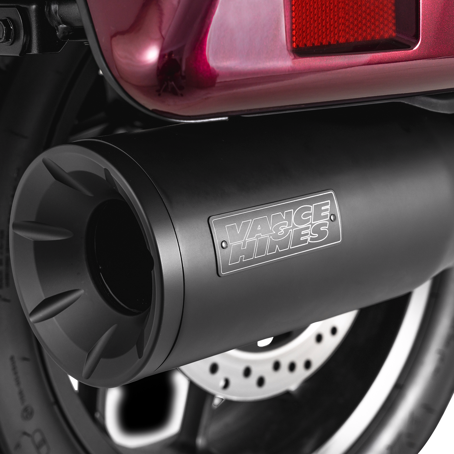 Koncovka výfuku Vance & Hines HI-OUTPUT SLIP-ON MUFFLER pro HONDA CMX 1100 T ABS REBEL rok 2023, průměr koncovky 11,5 cm (4-1/2")  
