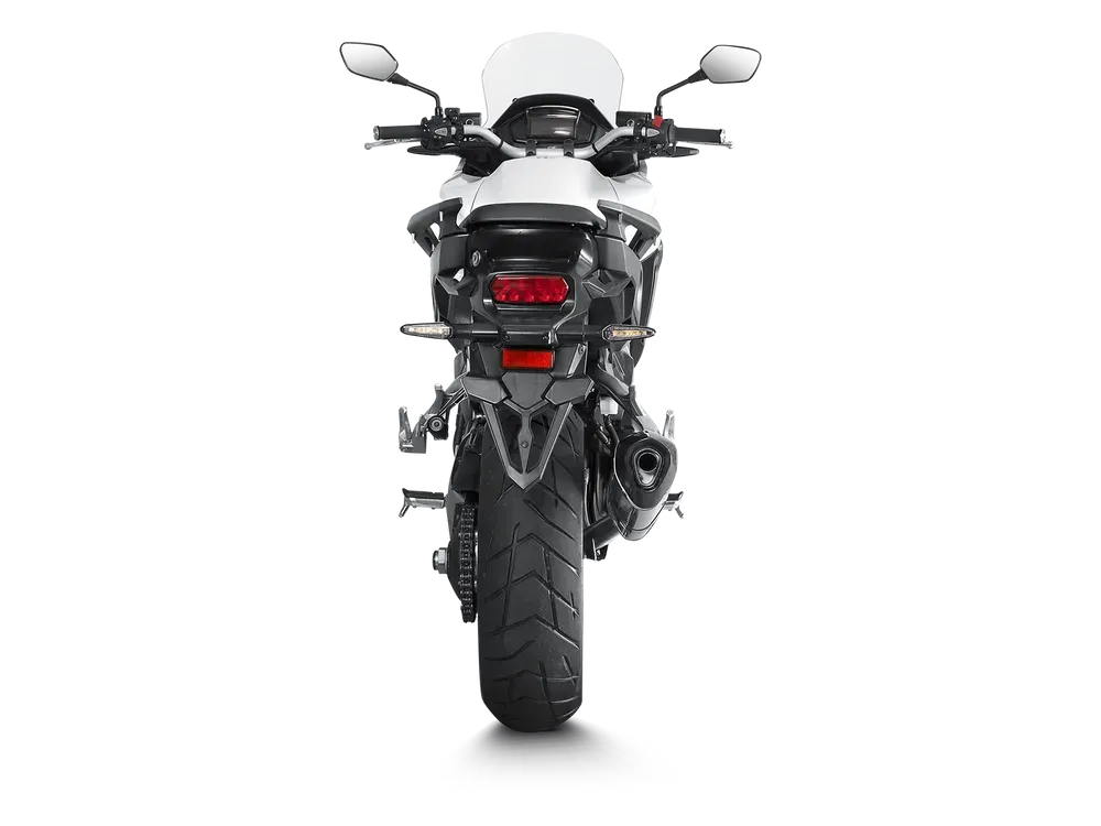 Koncovka výfuku motocyklu AKRAPOVIČ SLIP-ON SERIES MUFFLERS pro HONDA VFR 800 X CROSSRUNNER rok 2015-2016, homologovaná