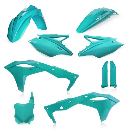 Sada plastů FULL KIT ACERBIS KAWASAKI KX 250 rok 2025-2026 barva černá/zelená