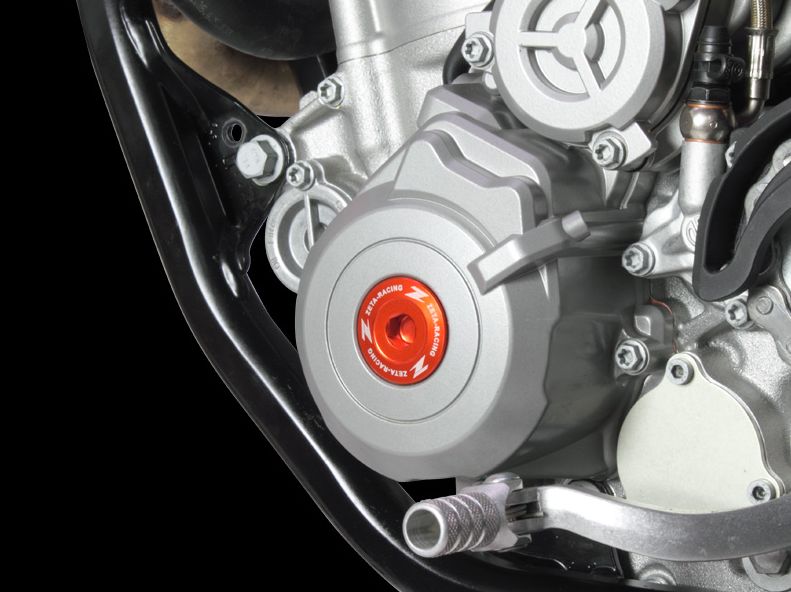 Zátky motoru boční ZETA Engine Plugs Kawasaki KX250F 04-10 Suzuki RMZ250 04-06