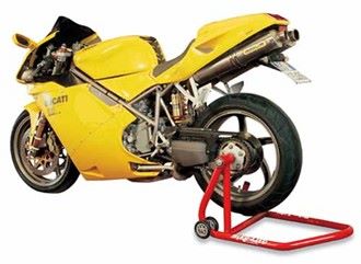 Zadní stojan motocyklu BIKE LIFT REAR STAND typ RS-16 pro letmé uložení kola - levý