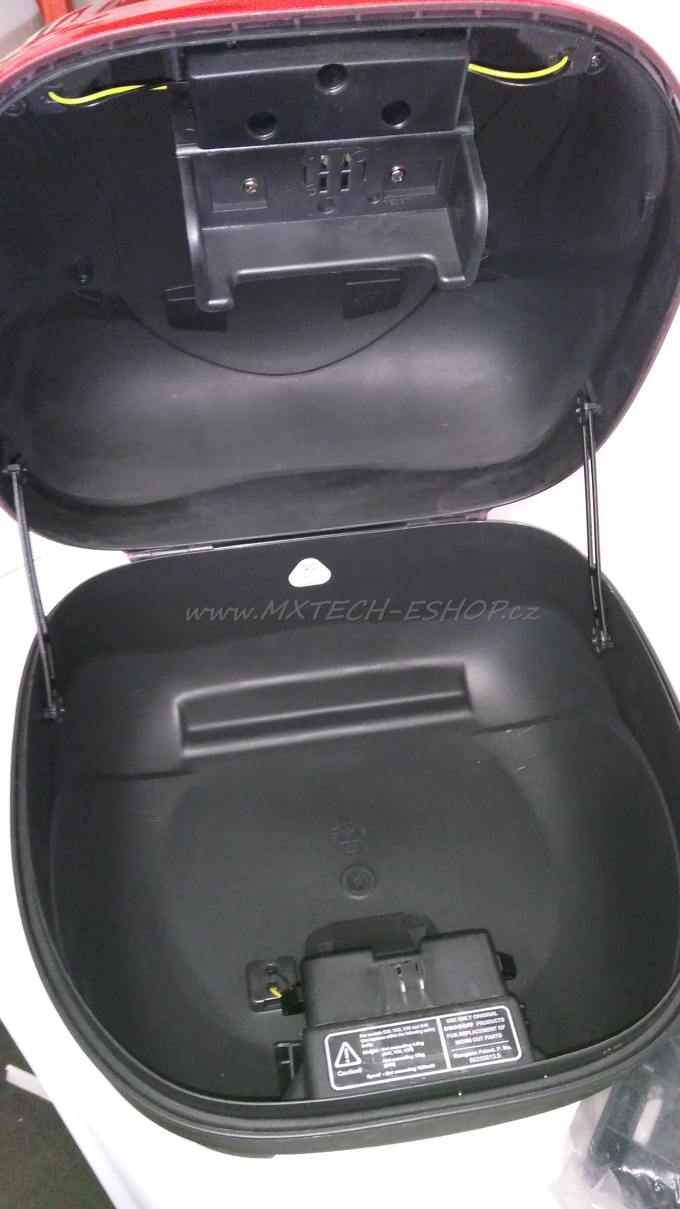 Moto kufr COOCASE V28 FUSION černá metalíza