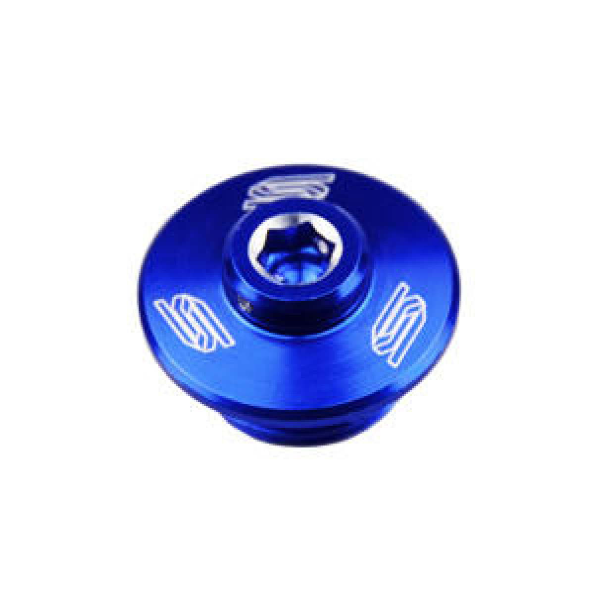 Zátka nalévání oleje SCAR OIL FILLER CAP pro SHERCO modrá