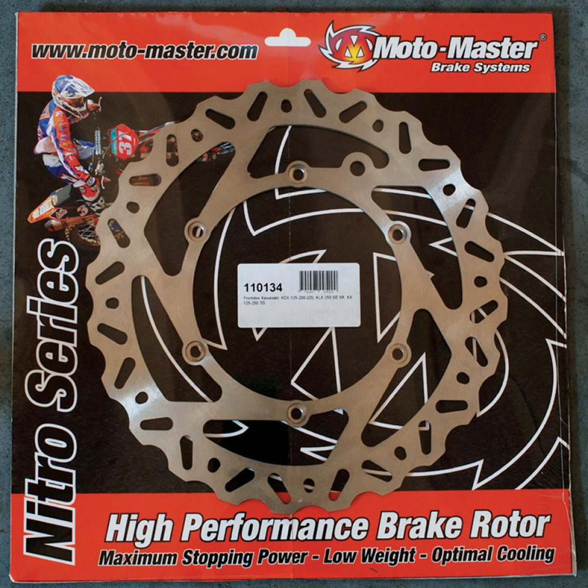 Brzdový kotouč MotoMaster HUSABERG FE 350 2012-2014 ZADNÍ