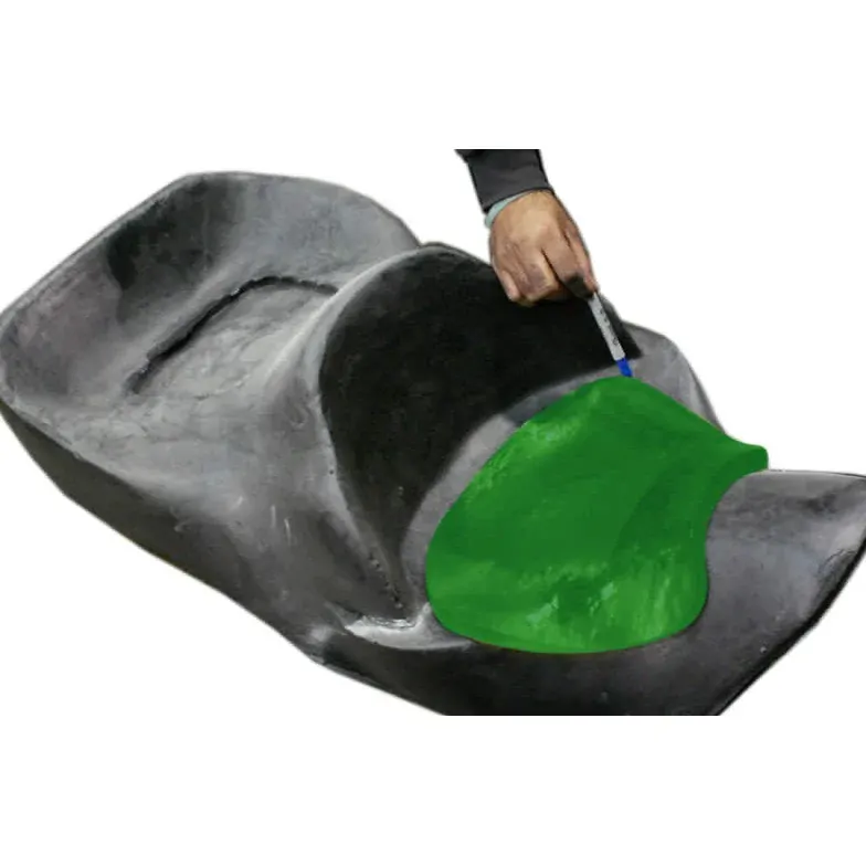 a Gelová podložka / vložka do sedadla motocyklu SADDLEMEN DO IT YOURSELF RAW GEL SEAT PAD velikost L, rozměr 25,5 cm x 34,5 cm x 19 cm
