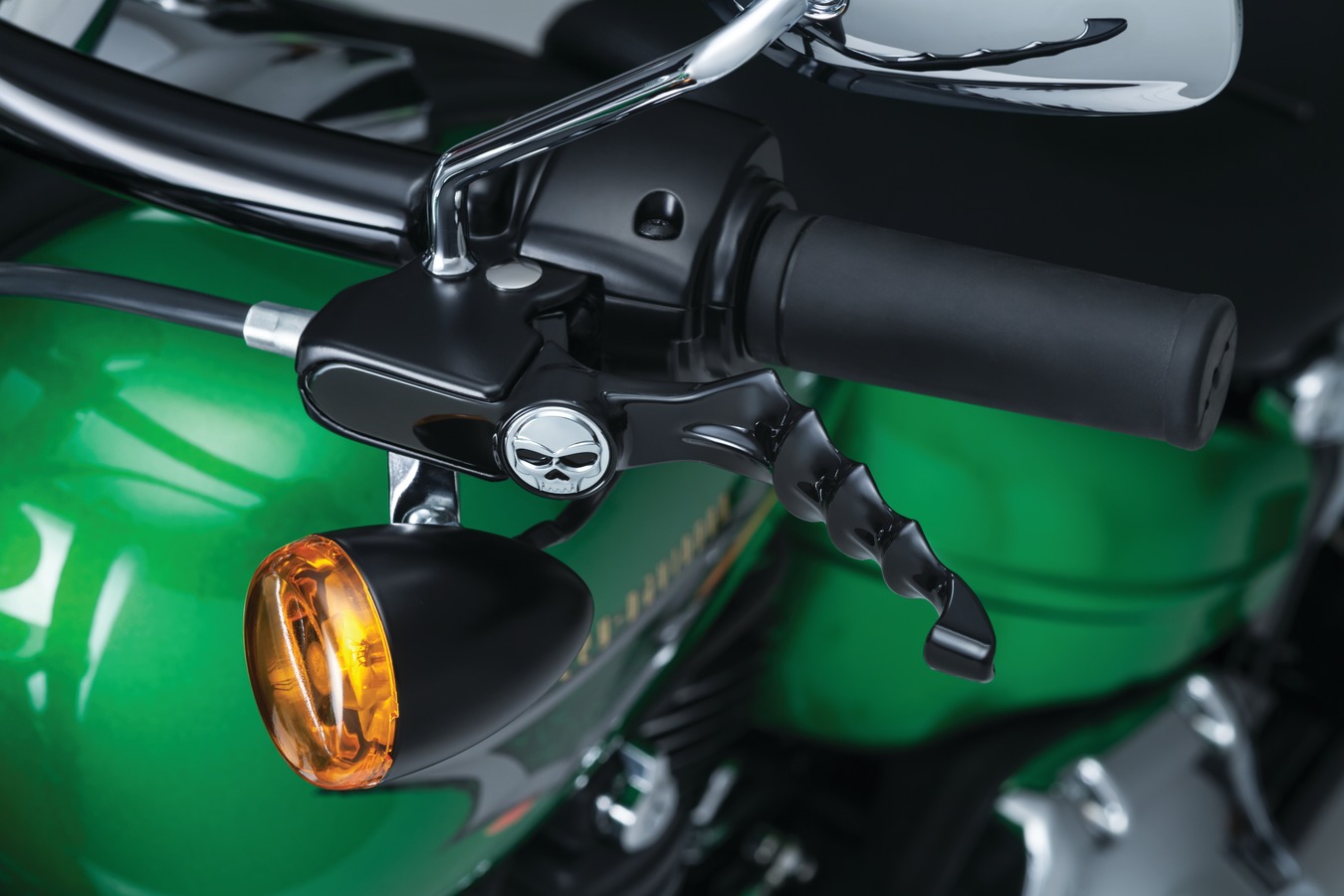 Set páček KURYAKYN ZOMBIE LEVERS  pro HARLEY DAVIDSON ČERNÉ viz popis
