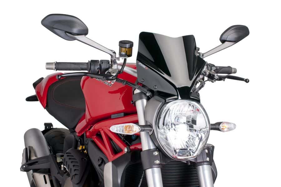 Plexi PUIG SPORT Ducati MONSTER 821/STRIPE 2014-2017