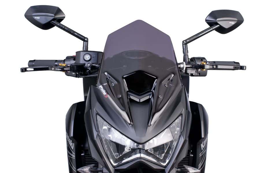 Plexi PUIG SPORT Kawasaki Z800 2013-2017 barva tmavě kouřová
