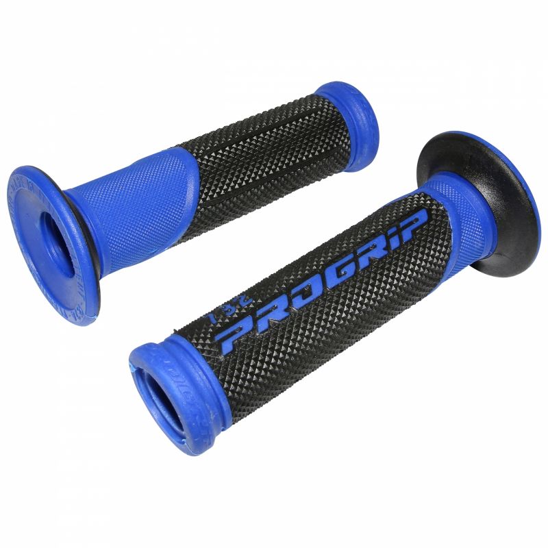 Dvouvrstvé silniční rukojeti - gripy PROGRIP 732 BLACK/WHITE - otevřené konce