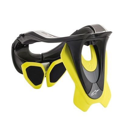 Krční chránič / chránič krční páteře ALPINESTARS BNS TECH-2 ČERNÁ/ŽLUTÁ FLUO vel. L/XL