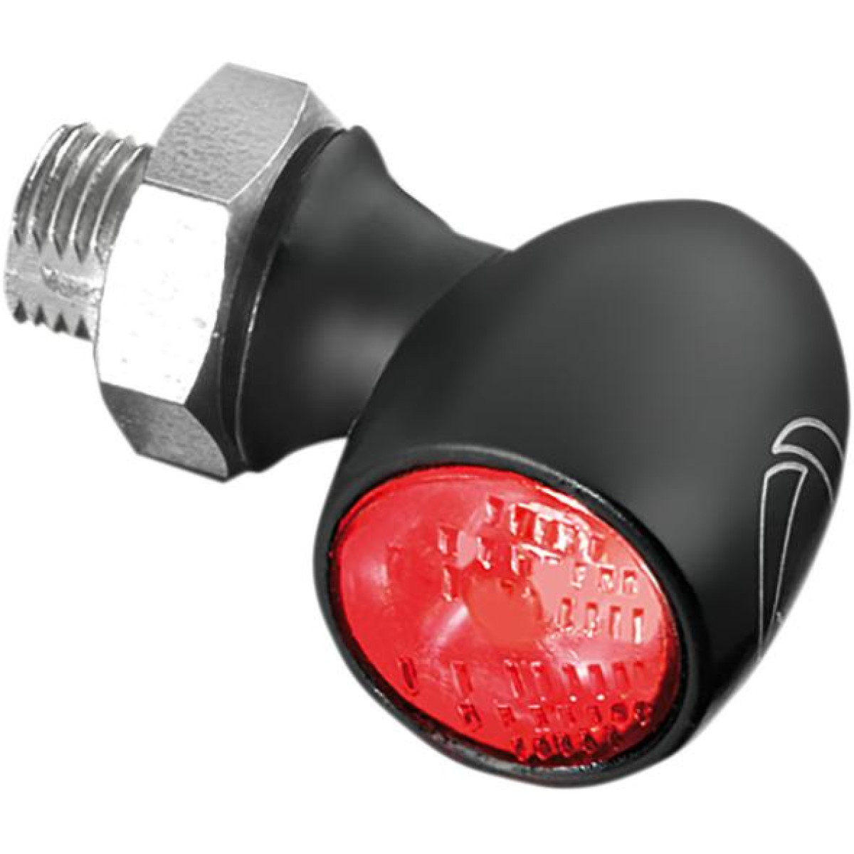 Zadní světlo/brzdové KELLERMANN TAIL/BRAKE LIGHT BULLET ATTO RB - BARVA ČERNÁ/ČIRÉ SKLÍČKO 