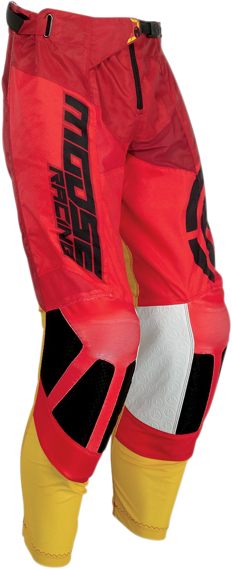 A Motokrosový komplet MOOSE RACING M1 RED/YELLOW vel. 38+XXL
