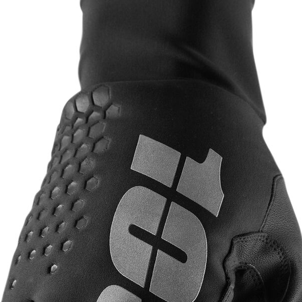 Motokrosové rukavice 100% BRISKER  HYDROMATIC BLACK 