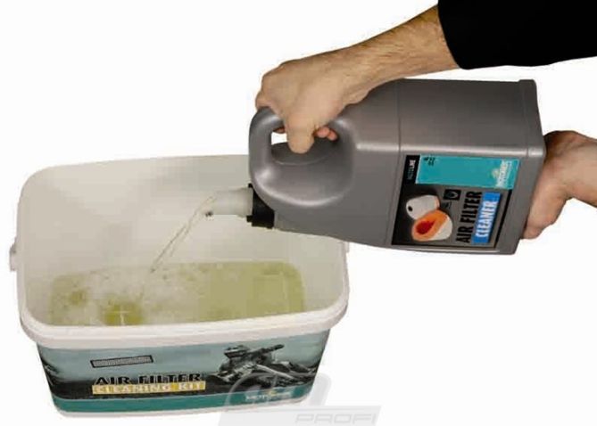 Čistící sada pro mytí a mazání vzduchových filtrů MOTOREX AIR FILTER CLEANING KIT