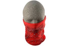 Šátek - tuba  ZANHEADGEAR RED PASLEY 