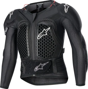 Dětský hrudní chránič / dětská chráničová košile ALPINESTARS BIONIC ACTION V2 PROTECTION JACKET barva černá velikost S/M 