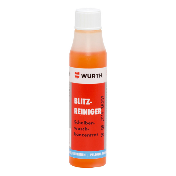 Rychlý čistící prostředek na okna / bleskový čistič - letní směs do odstřikovačů WÜRTH 32 ml 