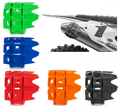 Univerzální silikonový chránič výfuku ACERBIS SILENCER PROTECTOR modrý