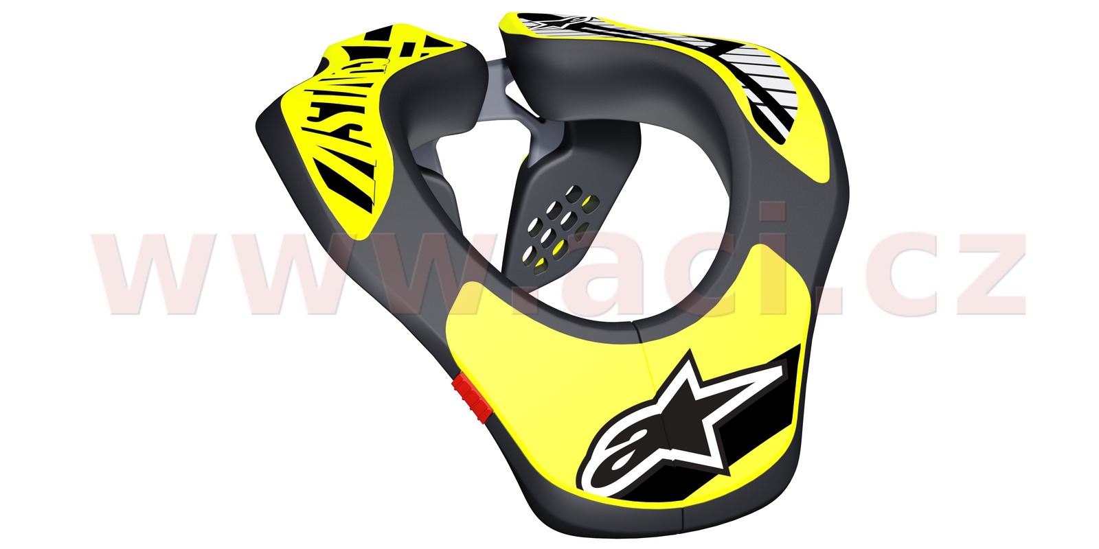 Dětský chránič krční páteře ALPINESTARS NECK SUPPORT ŽLUTÝ FLUO/ČERNÝ, VEL. UNI