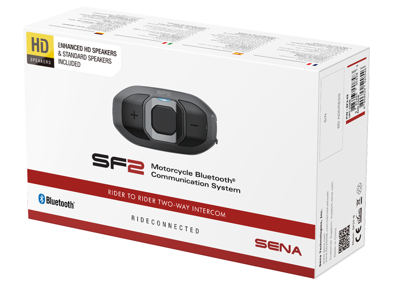 Komunikační zařízení SENA SF2 (DOSAH 0,8 KM) BLUETOOTH HANDSFREE HEADSET 
