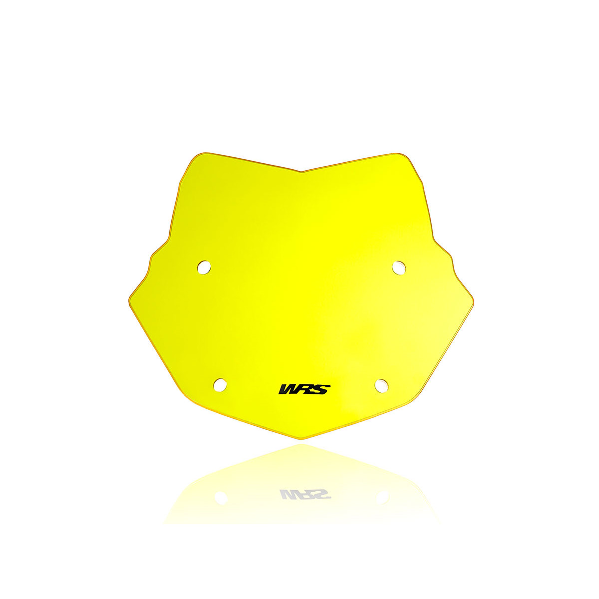 Plexi motocyklu WRS pro BMW R 1200 GS 2013-2020 , barva žlutá, výška 32 cm (12-1/2")