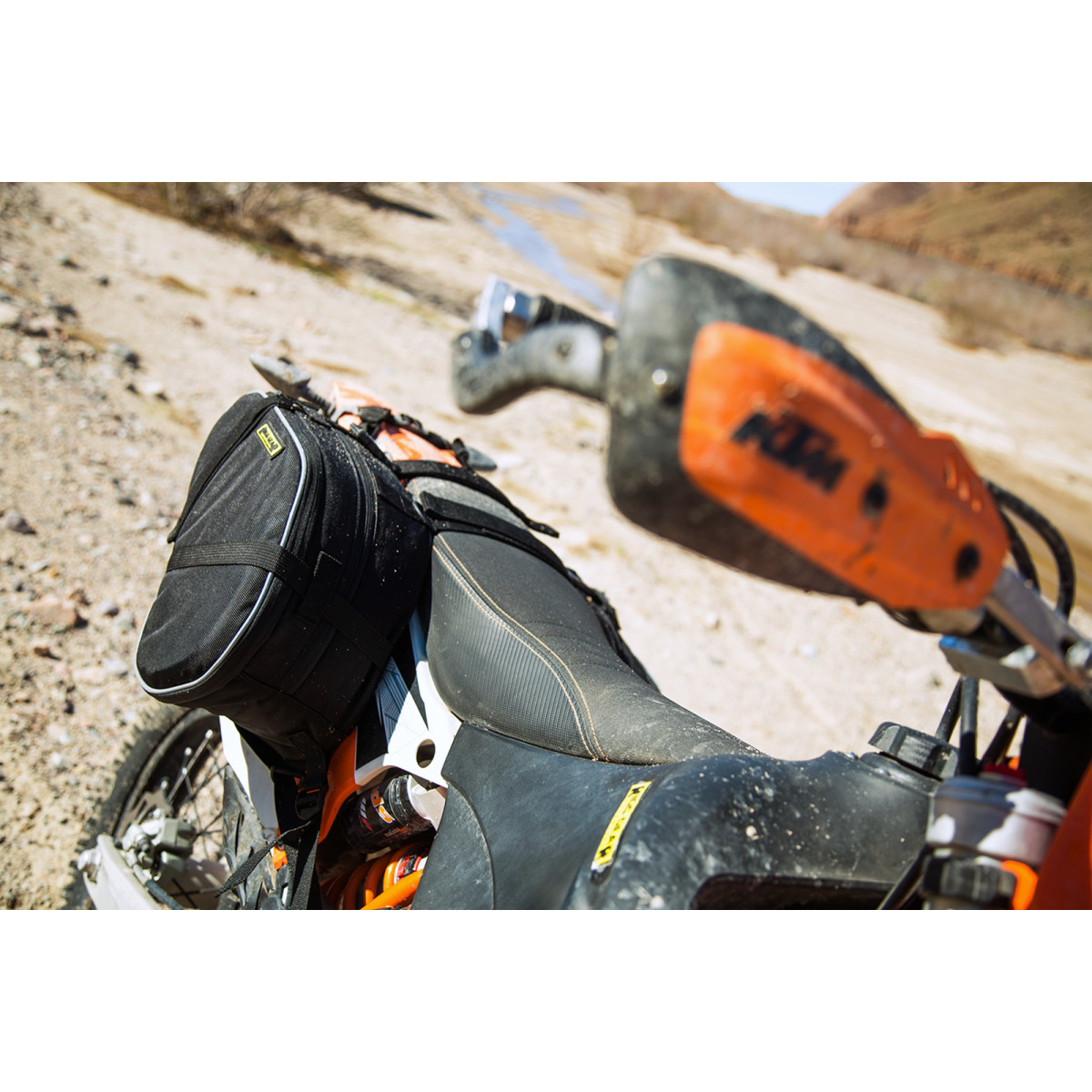 Textilní sedlové brašny NELSON RIGG SADDLEBAG DUAL SPRT RG020 černé - pár