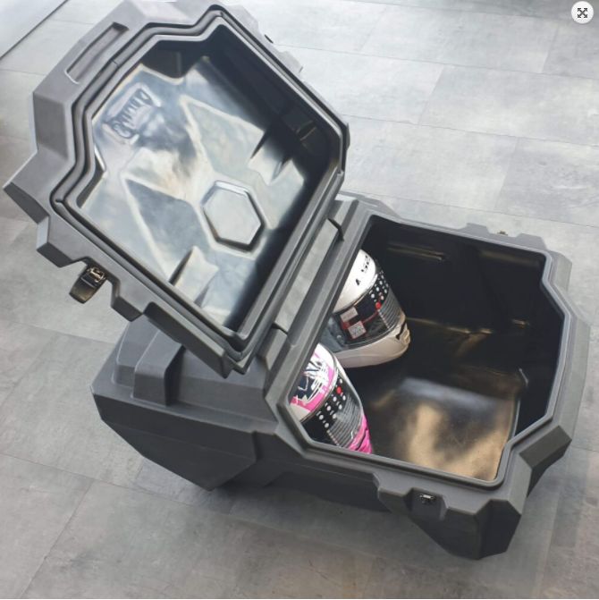 Velký uzamykatelný zadní box pro UTV/SxS SHARK Accessories UTV CARGO BOX UX140  černý