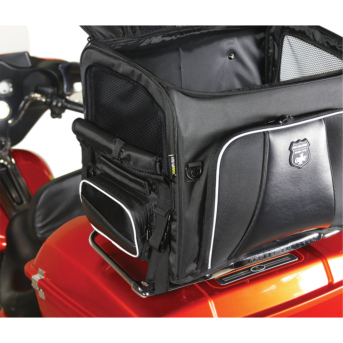 Brašna na motocykl pro zvířata NELSON RIGG PET CARRIER ROUTE 1 ROVER barva černá, pro domácí mazlíčky do 9 kg