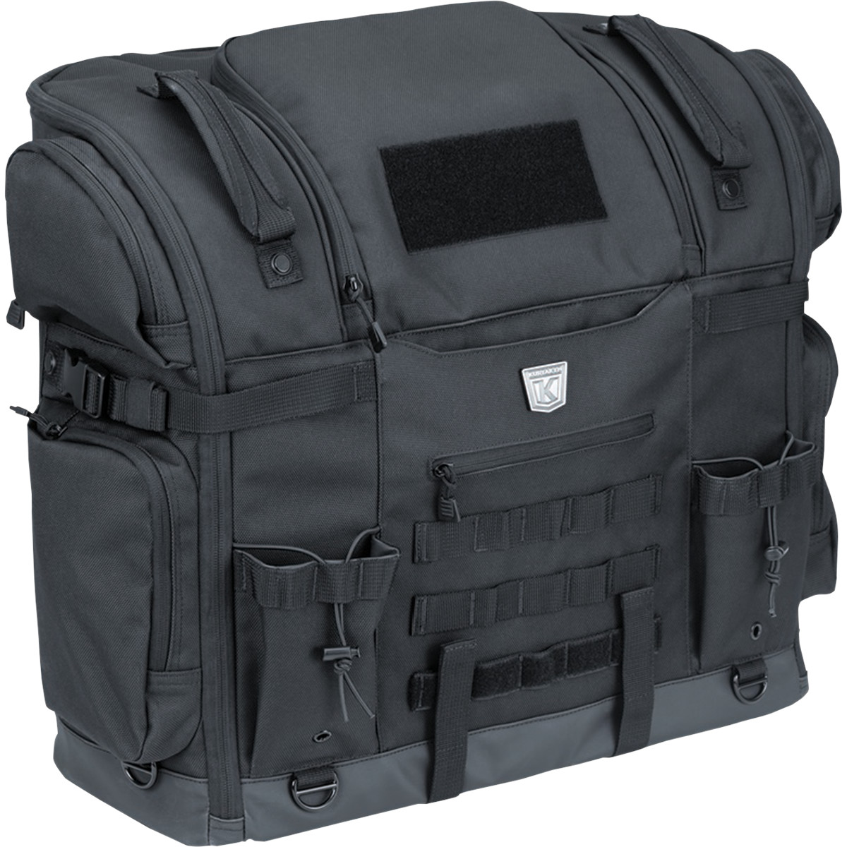 a Textilní brašna na motocykl pro zvířata KÜRYAKYN BAG PET PALACE TITAN objem 78 litrů, barva černá, pro domácí mazlíčky do 15,8 kg