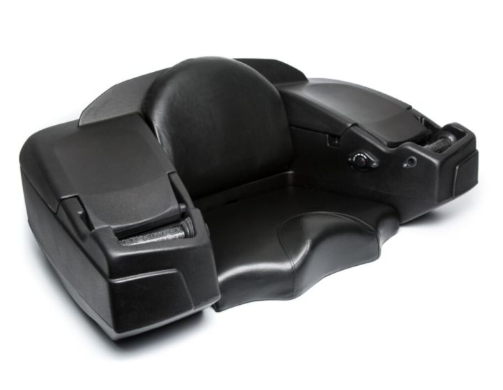 Zadní plastový ATV box KIMPEX DRY RIDE 2.0 TRUNK černý s vyhřívanými rukojeťmi