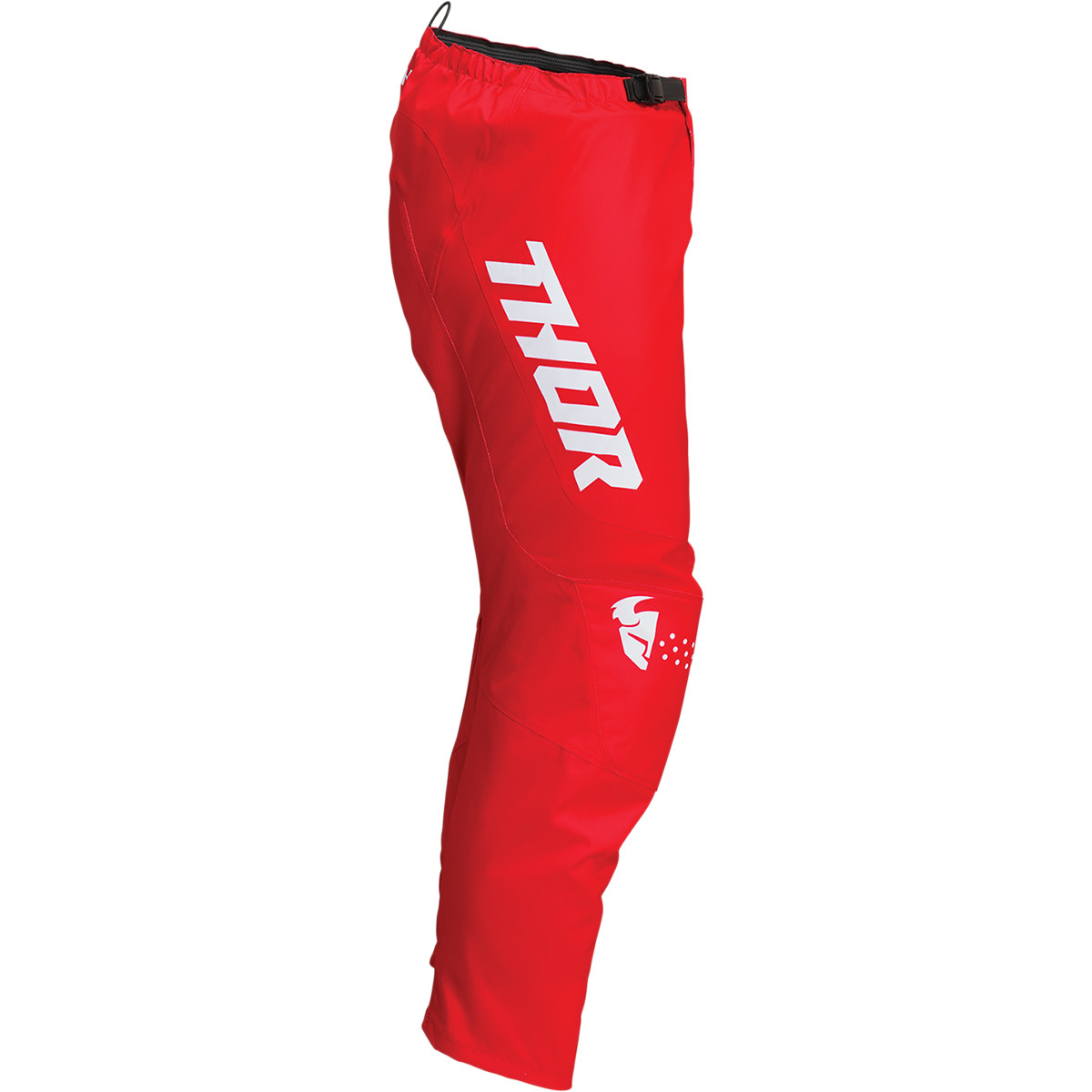 A Dětské motokrosové kalhoty THOR SECTOR RACEWEAR MINIMAL ČERVENÁ velikost 26