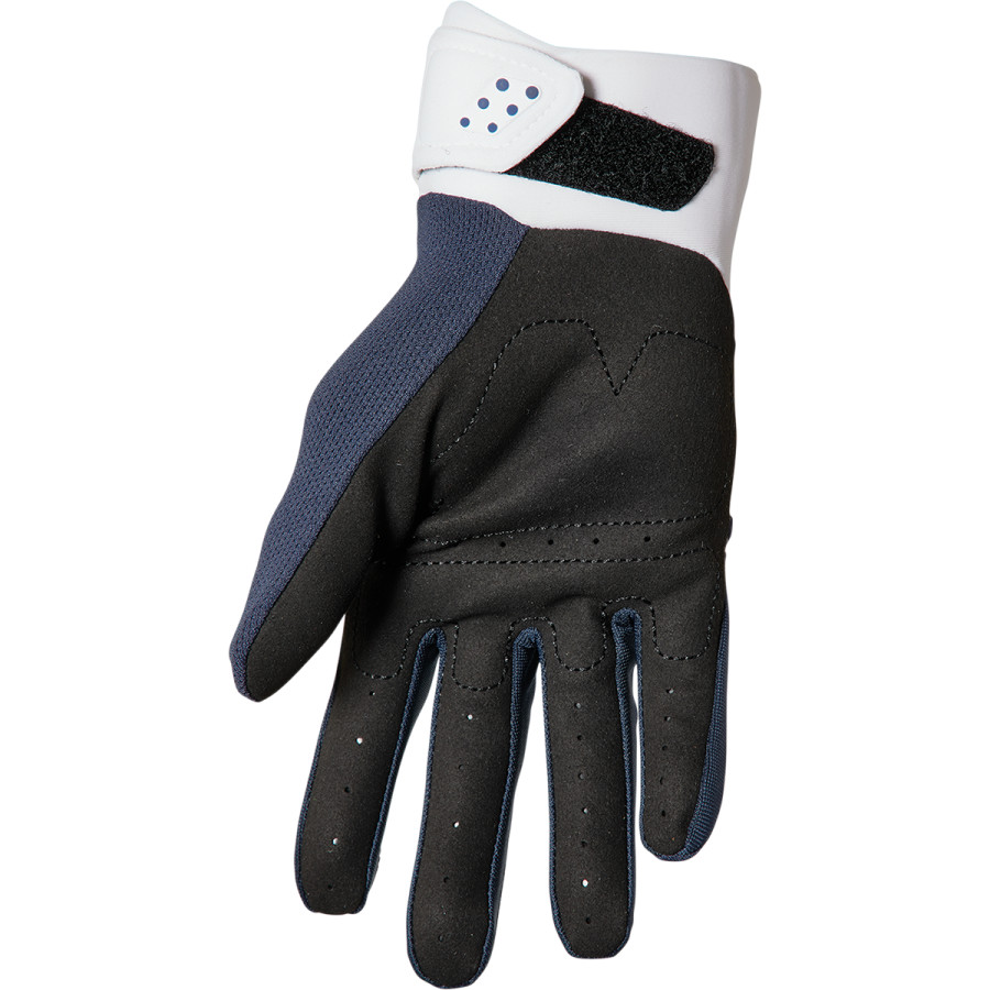 Dámské motokrosové rukavice THOR SPECTRUM MIDNIGHT/WHITE