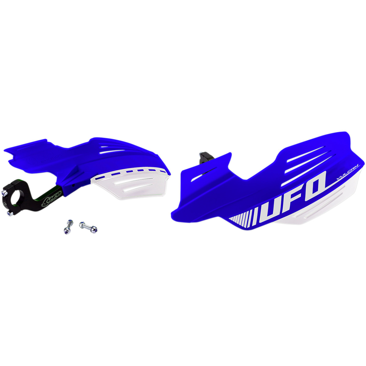 Kryty páček motocyklu UFO VULCAN HANDGUARDS barva modrá- pár