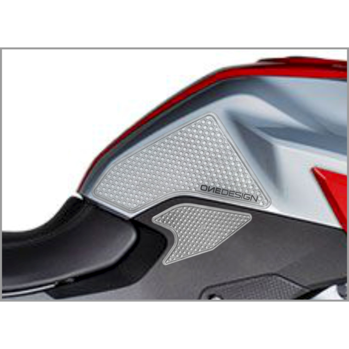 Samolepka - tank pad - tank grips ONEDESIGN pro BMW F 900R 2020-2021 barva čirá