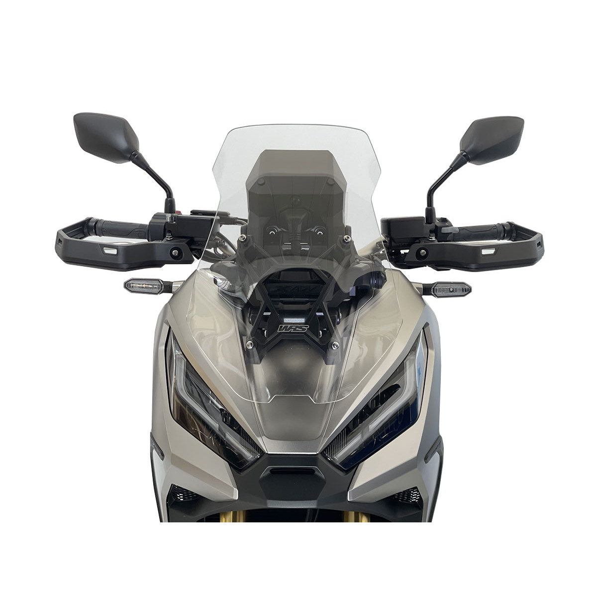 Plexi motocyklu WRS pro HONDA X-ADV 750 ABS DCT 2021, barva čirá, výška 56 cm, verze standart